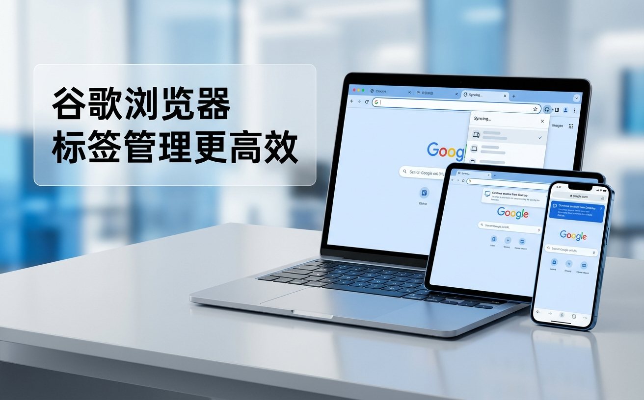 谷歌浏览器跨设备同步与多端支持界面